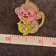 Monkey with Bananas cartoon novelty lapel pin vest badge unbranded picture