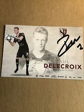 Paul Delecroix, France 🇫🇷 FC Metz 2019/20 hand signed picture