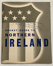 1943 WWII U.S. Army Pocket Guide to Northern Ireland - 37 pages picture