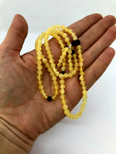 Prayer 108 Beads Natural Baltic Amber Tibetan Buddhist Rosary  Buddha 9,9g 4469 picture