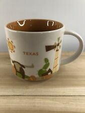 Starbucks 2015 Texas You Are Here Mug 14 oz Coffee Cup Tea Collection w/ SKU picture