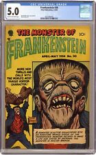 Frankenstein Comics #30 CGC 5.0 1954 4372486009 picture