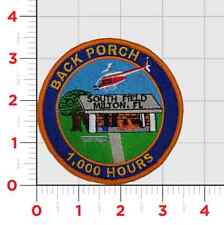 SOUTH FIELD MILTON FLORIDA BACK PORCH  1000 HOURS  HOOK & LOOP EMBROIDERED PATCH picture