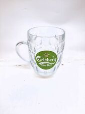 Carlsberg Beer Glass Mug Made In England picture