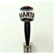 MLB San Francisco Giants Beer Tap Handle Kegerator Pub Style Baseball Wood Black picture