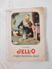 Vintage 1922 Jell-O Jello Norman Rockwell  pamphlet add American most famous  picture