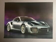Porsche 911 GT2 RS Coupe Picture, Print, Poster RARE Frameable Aweosme L@@K picture