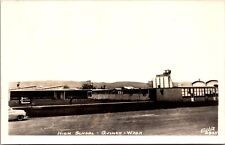 Real Photo Postcard High School in Quincy, Washington picture