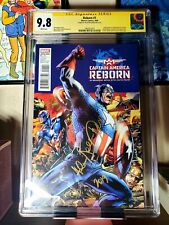 Captain America: Reborn #1 CGC SS 9.8 signed Legendary Allen Bellman Marvel picture
