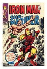 Iron Man and Sub-Mariner #1 VG 4.0 1968 picture