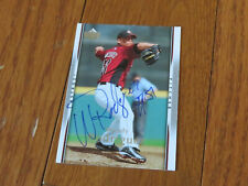 Wandy Rodriguez Autographed Hand Signed Card Houston Astros Upper Deck picture