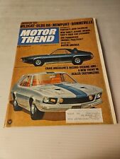Vintage 1968 August, Motor Trend Magazine, Detroit's New Small Cars picture