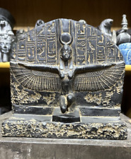 RARE ANCIENT EGYPTIAN ANTIQUITIES Statue Of Winged Moon Goddess Isis EGYPTIAN BC picture