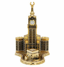 Islamic Turkish Table Decor 99 Names of Allah Kaba Clock Tower Replica Gold picture