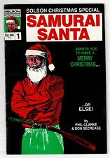 Solson Christmas Special Samurai Santa #1 1986 1st Published Jim Lee Art picture