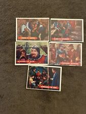 1957  Topps Robin Hood Cards Lot (5) Vg picture