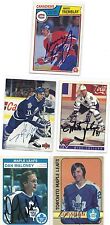 1972 OPC #207 Garry Monahan Toronto Maple Leafs Autographed Hockey Card picture