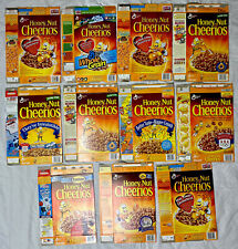 1990's-2000's Empty Honey Nut Cheerios 14OZ Cereal Boxes Lot of 11 SKU U199/246 picture