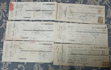 1896 Banking check bill Paris, France picture
