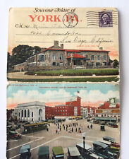 Vintage 1937 Souvenir Folder of York PA picture