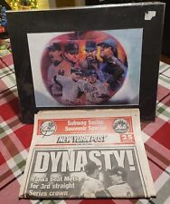 New York Post Yankees Beat Mets In Subway Series Oct. 27, 2000 W/Lithograph  picture