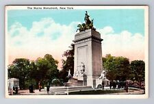 New York City NY-New York, The Maine Monument, Antique, Vintage Postcard picture