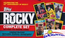 2016 Topps Rocky Complete FACTORY SEALED 330 Card Set-Look for Stallone AUTO  picture