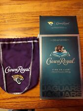 Crown Royal Jacksonville Jaguars Bag and Box ONLY Super bowl NFL Football AFC picture