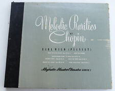 Chopin Melodic Parties Earl Wild Pianist Walz G Revol Victrola Gramophone 78rpm picture