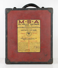 Vintage MSA Mining Model-S All Service Gas Mask Orig Box / Case only picture
