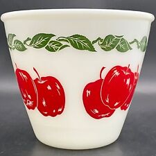 Hazel Atlas Apple Spill Proof Mixing Nesting Bowl c1950s Made in USA 1 quart picture