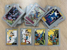 1992 Impel DC Comics Series 1 Trading Cards Complete Base Set #1-180 picture
