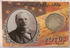 2018 Grover Cleveland #2/11 1888 Quarter Dollar POTUS Historic Autographs SSP picture