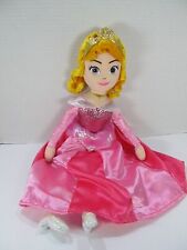 Disney TY Sparkle Princess  Aurora  16 In Pink Dress Plush Doll picture