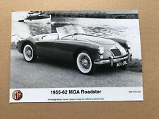 MGA Roadster (1955-62) Press Photograph picture