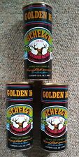 3 VINTAGE Schell’s Golden 16 EMPTY Beer Cans - NEW ULM, MN picture