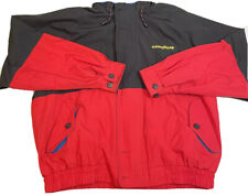 Vintage Swingster Good Year Jacket Black Red Color Block Yellow Blue Men’s XL picture