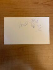 MIKE FORD - HOCKEY - AUTHENTIC AUTOGRAPH SIGNED- B4785 picture