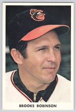 Postcard Baseball Brooks Robinson Baltimore Orioles Vintage Exhibit 1971 picture