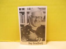 Booksmith Author Trading Card #168 RAY BRADBURY 1996 for QUICKER THAN THE EYE picture