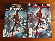 Marvel Ultimate Fallout #4 2nd Print Variant 1st App Miles Morales+Bonus Issue#0 picture