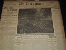 1909 OCT 7 ALBANY TIMES UNION NEWSPAPER - ALBANY STARTS BIG CELEBRATION- NT 9593 picture