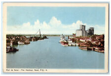 c1920's Port De Sorel The Harbour Sorel Quebec Canada Antique Postcard picture