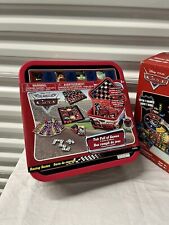 Disney Pixar Cars Supercharged 7 Games Wooden Game Garage by Cardinal Lot Of 2 picture
