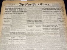 1927 AUGUST 17 NEW YORK TIMES -NEW SACCO PLEA - JUNIORS HOME EXPLOSION - NT 9565 picture