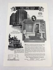 Te-Pe-Co Clay Plumbing Fixtures Bathroom Vtg 1926 Print Ad Art picture