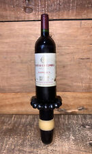 Vintage Chateau-Lascombes Margaux Lucite Wine Bottle Shaped Stopper 5 3/4