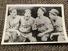 1938 Baseball Brooklyn Dodgers Coach Babe Ruth Bud Hassett Photo. picture