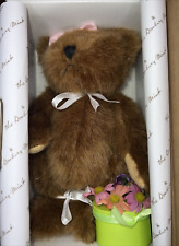 April Danbury Mint Diamond Bearing Spring Bear Vintage Retired Collectible picture
