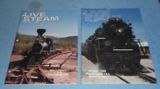 2 Live Steam Railroad Magazines April & May 1990 Allan Herschell Pere Marquette picture